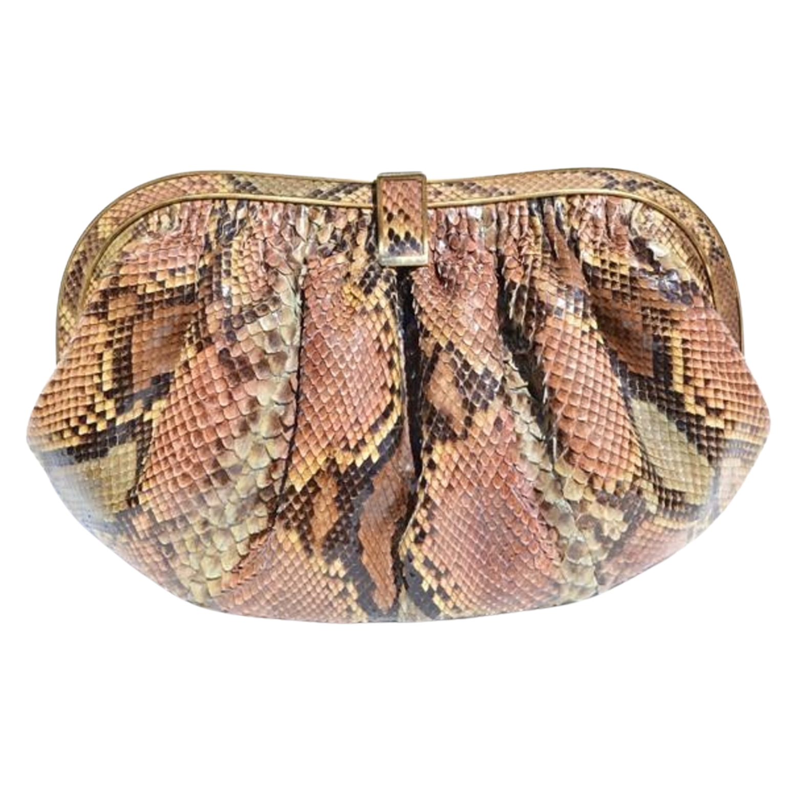 Colombetti Vintage Python Bag Mauve Multi Made in Italy – Timeless