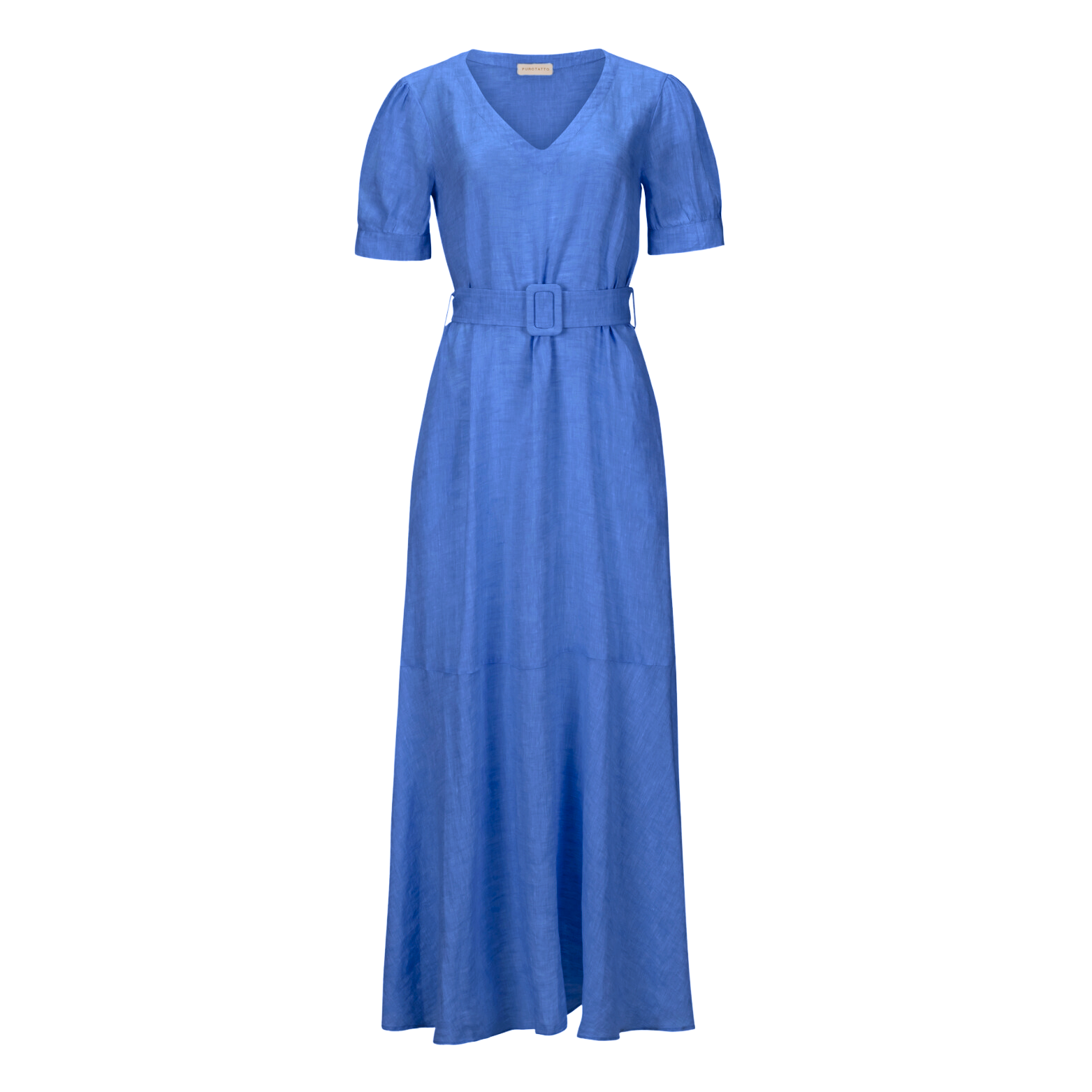 Linen Maxi Dress - Cobalt Blue Linen Maxi Dress - Cobalt Blue