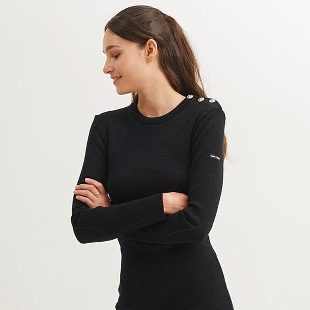 Pull saint sales james bleu marine