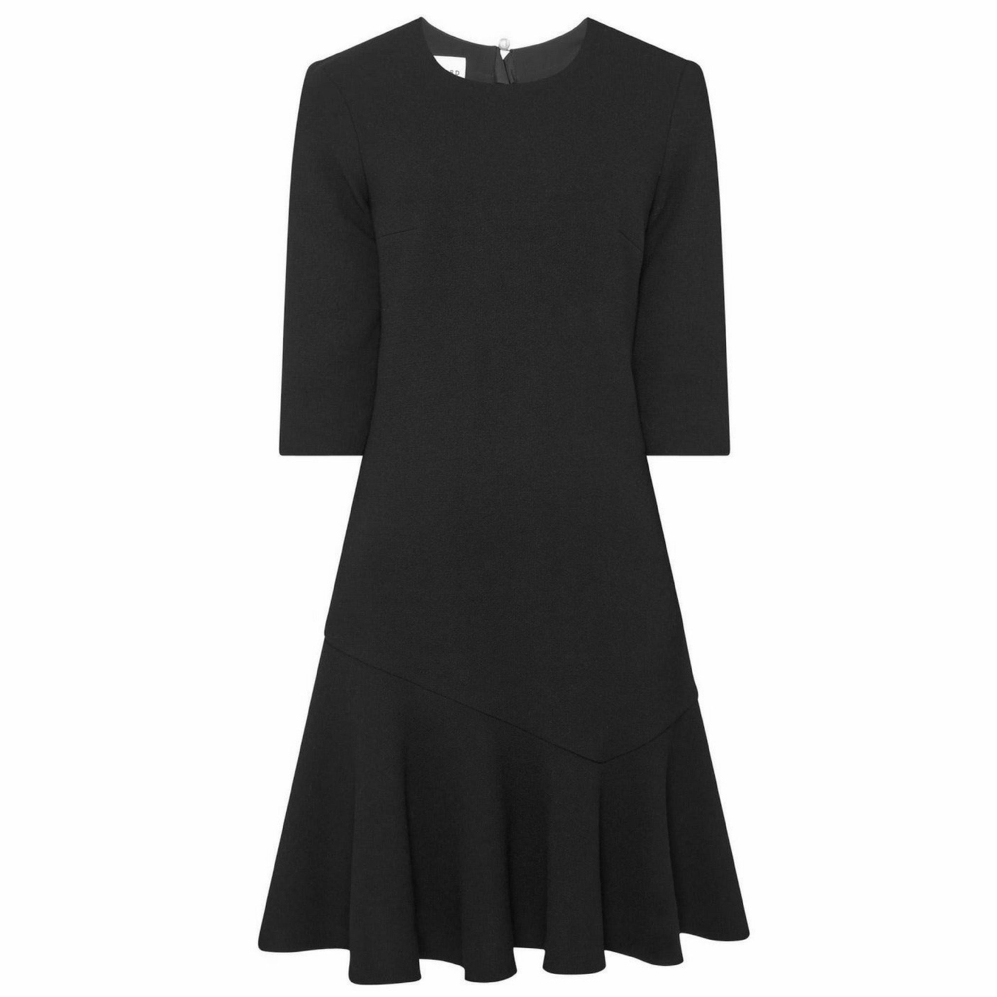Tweed peplum dress hotsell
