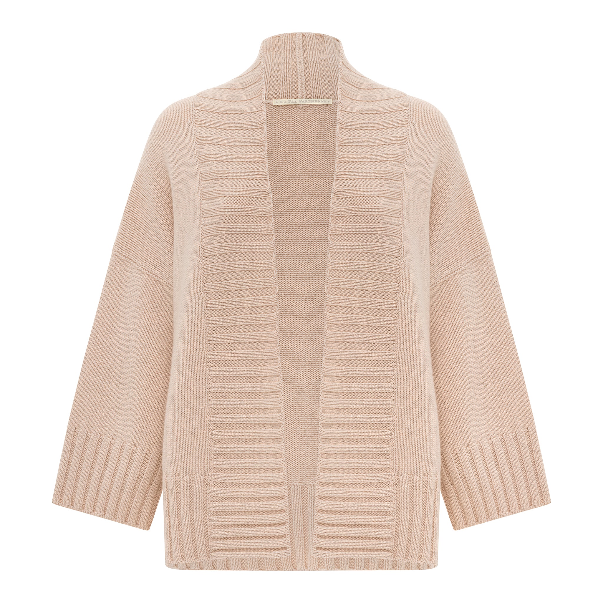 La Fée Parisienne Scottish Cashmere Cardigan in Blush – Timeless