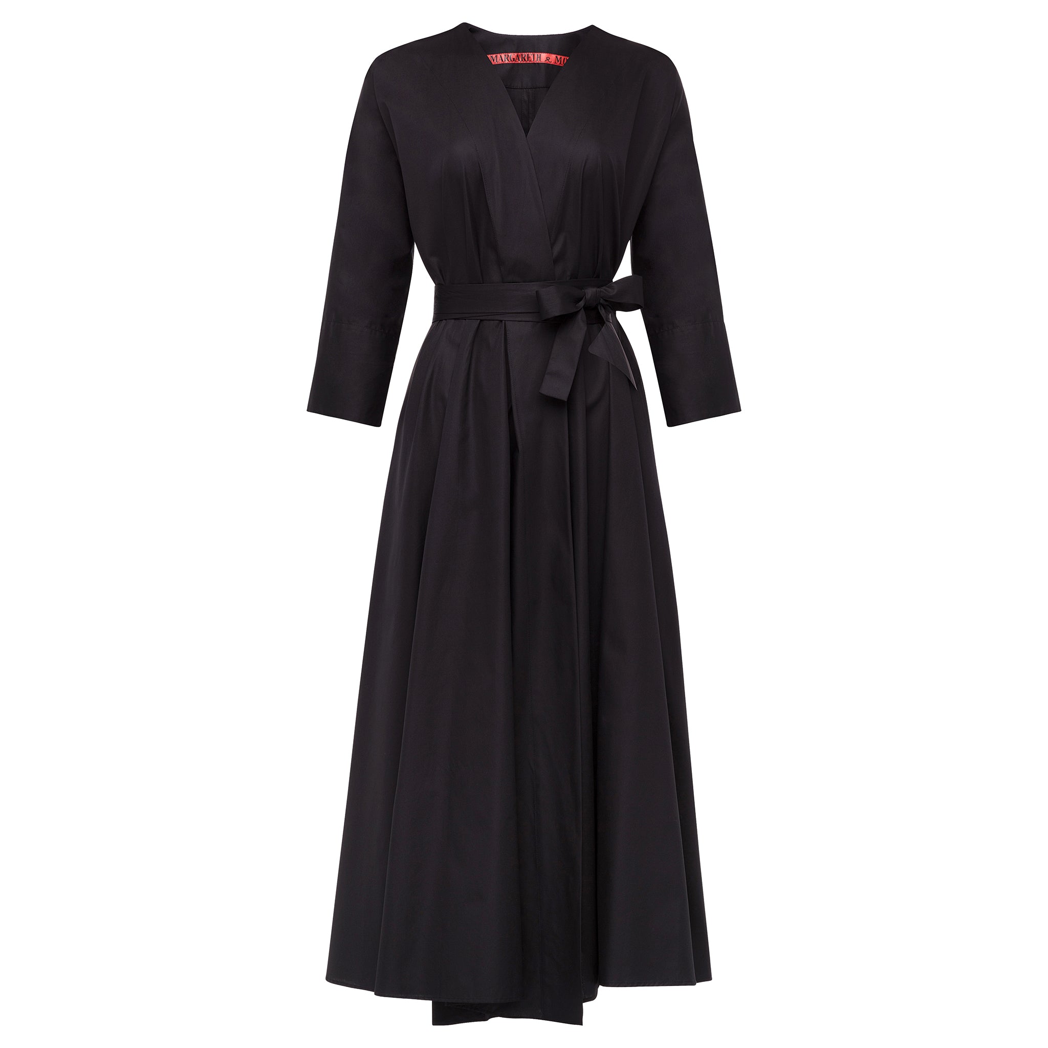 Margareth & Moi Women's Cotton Belted Wrap Dress  Timeless