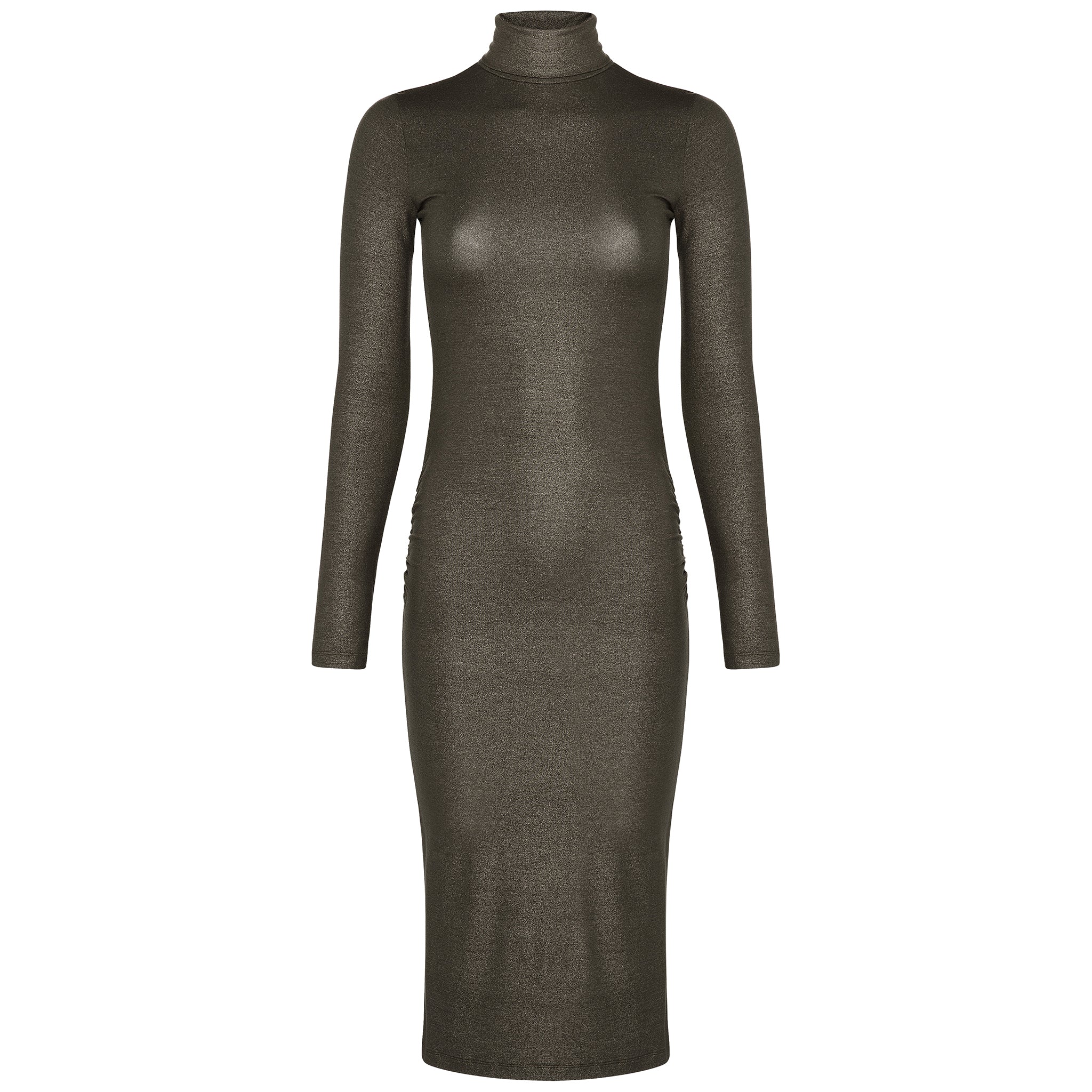 knee length dresses for ladies Majestic Filatures Metallic Dress Timeless Martha's Vineyard