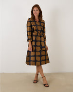 Natan Bronze Belted Byka Dress Timeless Martha's Vineyard 