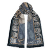 Sabina Savage Lunar Leopard Silk Twill Rectangle Scarf Timeless Martha's Vineyard 