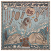 Sabina Savage Floating Rabbits Wool  & Silk Square Timeless Martha's Vineyard
