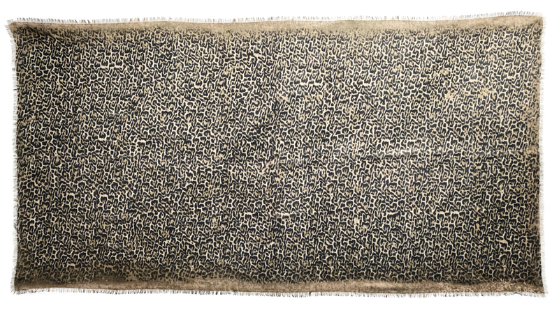 Ama Pure Cashmere Leopard Stone Timeless Martha's Vineyard