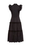 Maison Common Miah Eyelet Dress - Black Timeless Martha's Vineyard