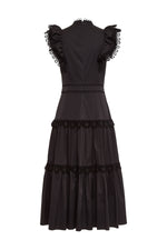 Maison Common Black Miah Eyelet Maxi Dress – Timeless Maison Common Black Miah Eyelet Maxi Dress – Timeless