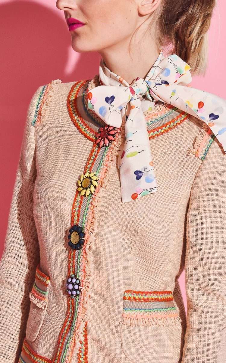 Maison Common Bow Balloon Tie Blouse Timeless Martha's Vineyard
