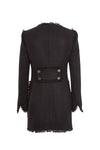 Maison Common Long Cotton Jacket - Black Timeless Martha's Vineyard