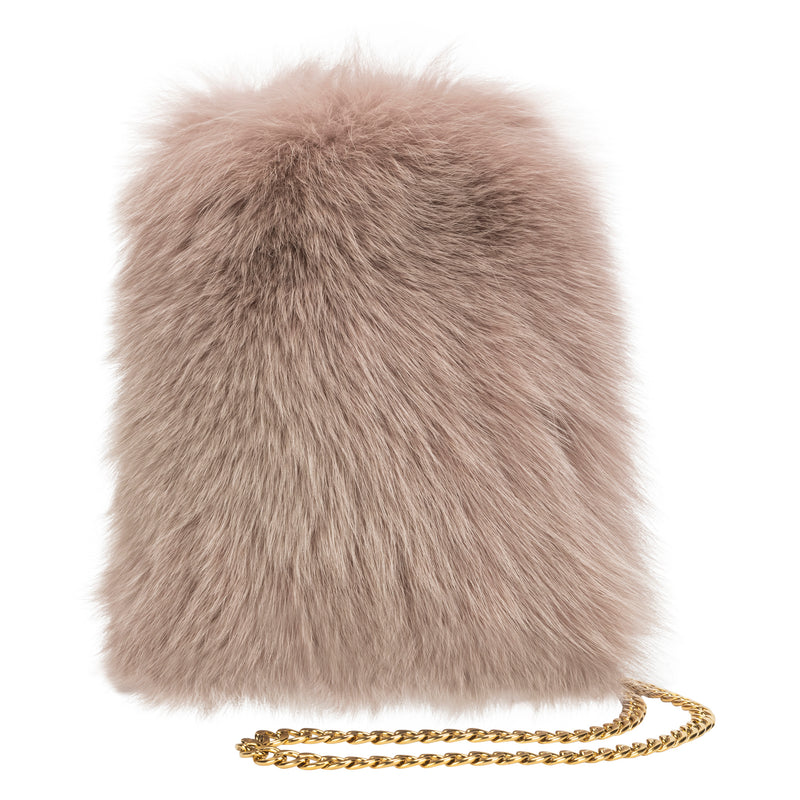 Fox Fur Purse - Blush Timeless Martha's Vineyard