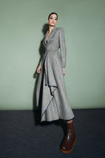 DESANTIS Plaid Sequins Midi Winter Skirt Timeless Martha's Vineyard 