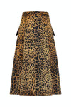 Maison Common Leopard Print Skirt Timeless Martha's Vineyard