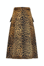 Maison Common Leopard Print Skirt Timeless Martha's Vineyard