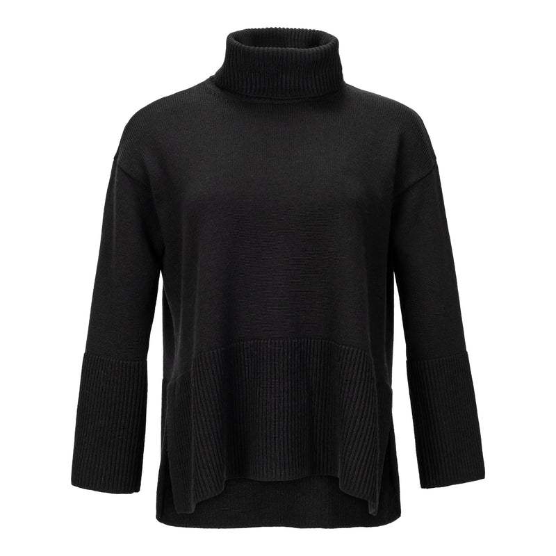 Amina Rubinacci Neffa Wool Turtleneck Sweater Timeless Martha's Vineyard