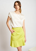 Anna Maria Paletti Black Silk Charmeuse Blouse Timeless Martha's Vineyard 