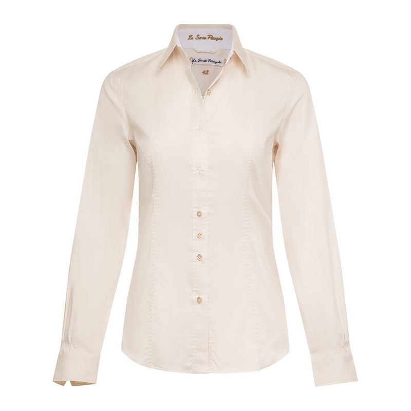 Le Sarte Pettegole Fitted Classic Shirt - Timeless Martha's Vineyard