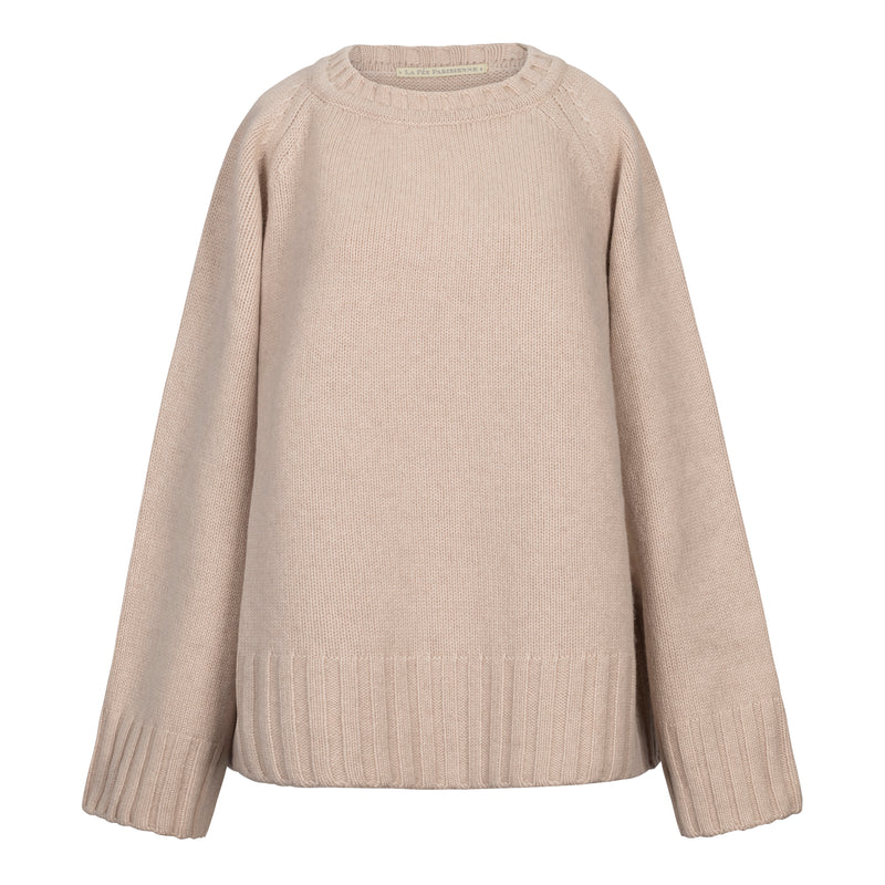 La Fée Parisienne Raglan Undyed Scottish Cashmere Sweater Timeless Martha's Vineyard 