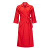 Caen Wrap Dress - Poppy Red