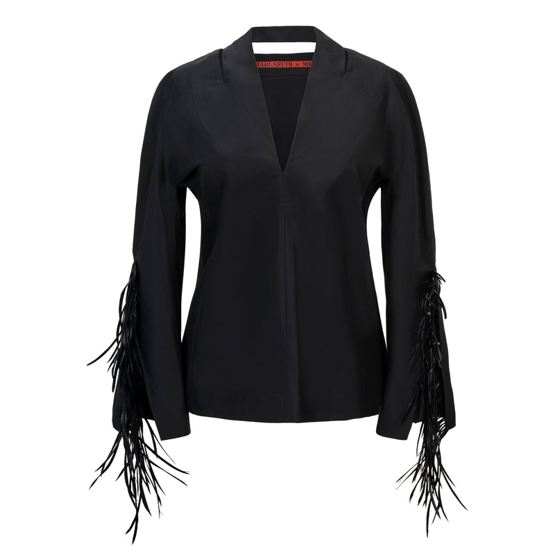 Feather Blouse - More Colors