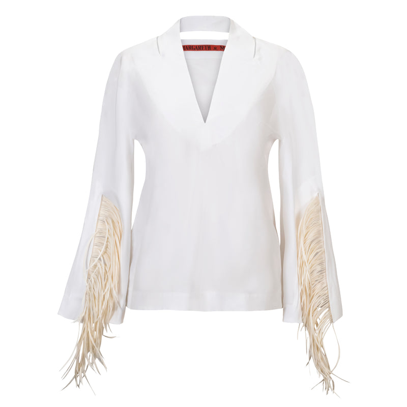 Feather Blouse - More Colors