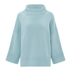 La Fée Parisienne Teal Lungo Scottish Cashmere Sweater