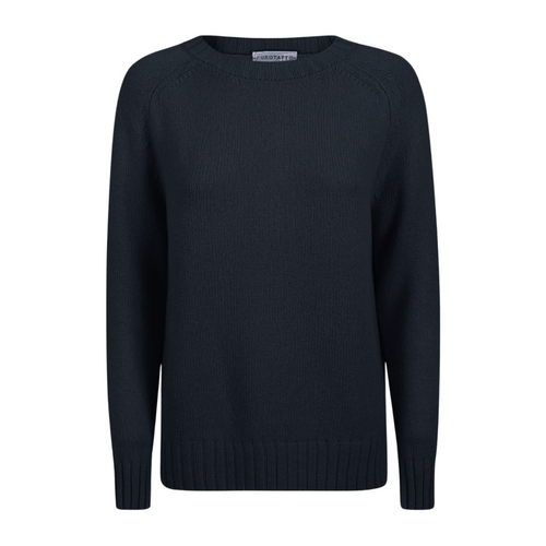 Purotatto Cashmere Crewneck Sweater - Navy Timeless Martha's Vineyard 