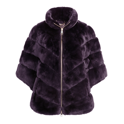 Suprema Rex Fur Poncho Timeless Martha's Vineyard