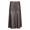 Purotatto Leather Skirt Timeless Martha's Vineyard