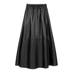 Utzon Leather Maxi Skirt Timeless Martha's Vineyard