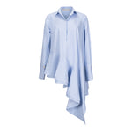 Palmer / / Harding Blue Oversized Sonder Shirt Cotton 
