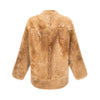 Karl Donoghue Feather Shearling Bomber Jacket - Camel Timeless Martha's Vineyard