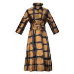 Natan Bronze Belted Byka Dress Timeless Martha's Vineyard 