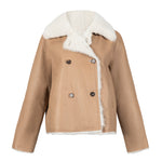 Utzon Lacon Shearling Reversible Jacket Timeless Martha's Vineyard 