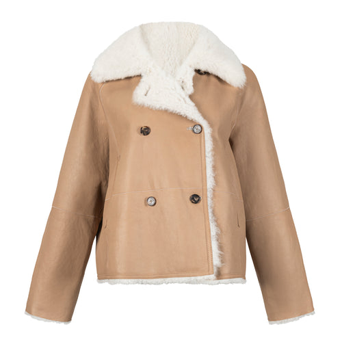 Utzon Lacon Shearling Reversible Jacket Timeless Martha's Vineyard 