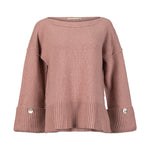La Fée Parisienne Biarritz Blush Cashmere Sweater Timeless Martha's Vineyard 
