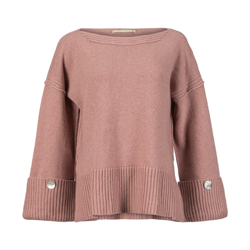 La Fée Parisienne Biarritz Blush Cashmere Sweater Timeless Martha's Vineyard 
