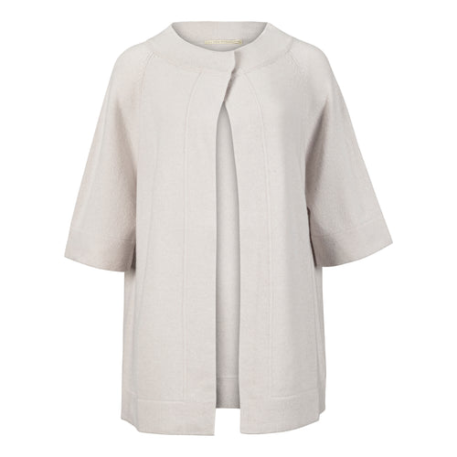 La Fée Parisienne Oyster Cashmere Cardigan Timeless Martha's Vineyard 
