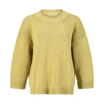 La Fée Parisienne Chunky Knit Cloe Silk Green Sweater Timeless Martha's Vineyard 