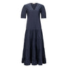 Purotatto Tiered Maxi Dress - Navy Timeless Martha's Vineyard