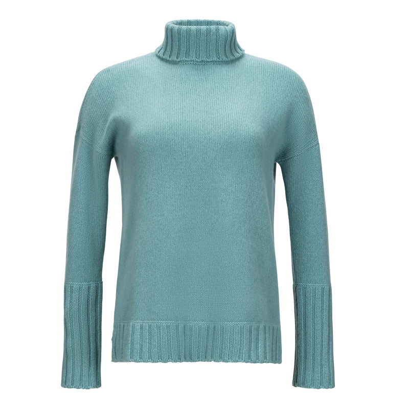 Douxdimanche Victory Cashmere Turtleneck - Shearwater Timeless Martha's Vineyard