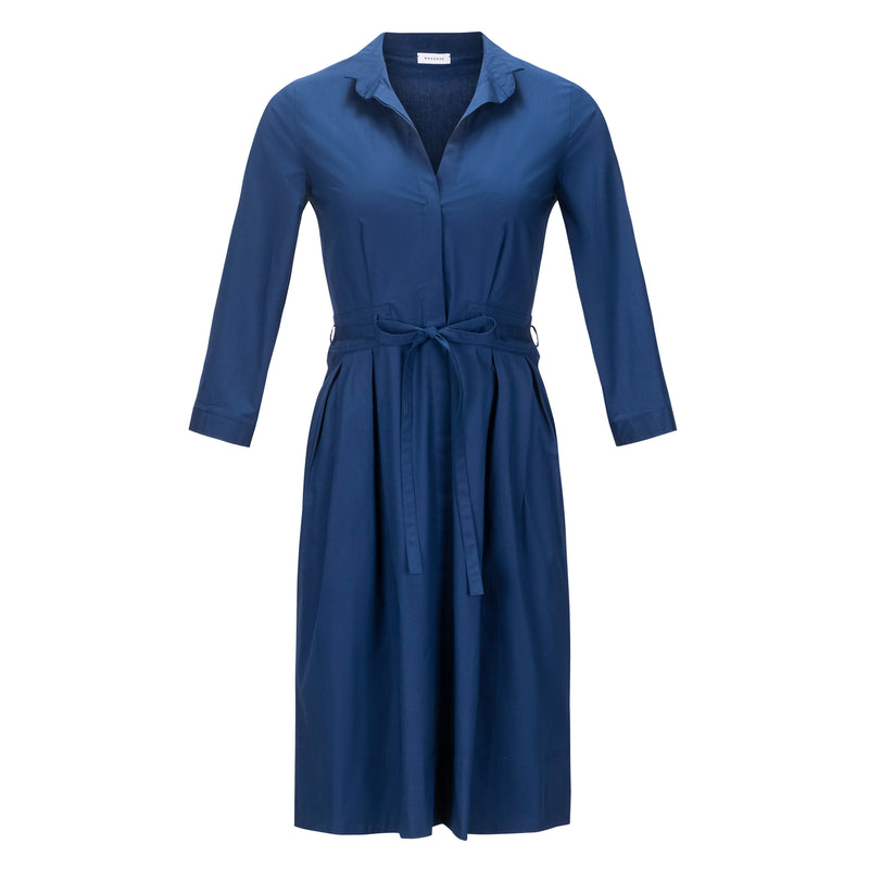 Rosso35 Elbow Sleeve Dress - Navy Timeless Martha's Vineyard