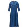Rosso35 Linen Dress - Blue Timeless Martha's Vineyard