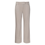 True Royal Giada Cotton Trouser - Taupe Timeless Martha's Vineyard