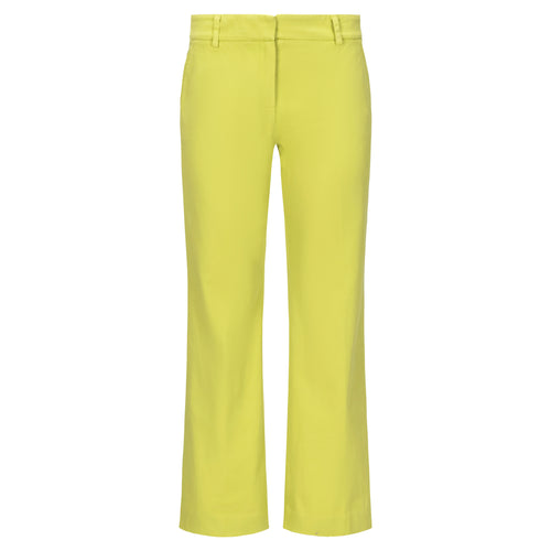 True Royal Sandy Cotton Trouser - Lime Timeless Martha's Vineyard