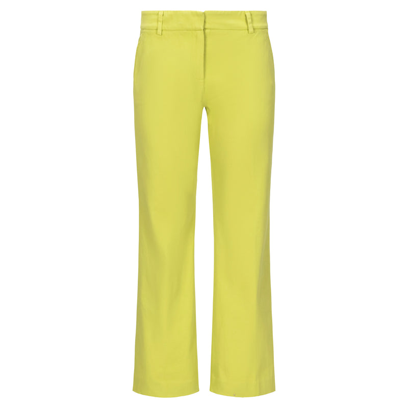 True Royal Sandy Cotton Trouser - Lime Timeless Martha's Vineyard