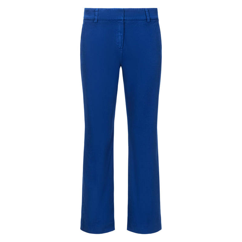 True Royal Sandy Cotton Trouser - Blue Timeless Martha's Vineyard