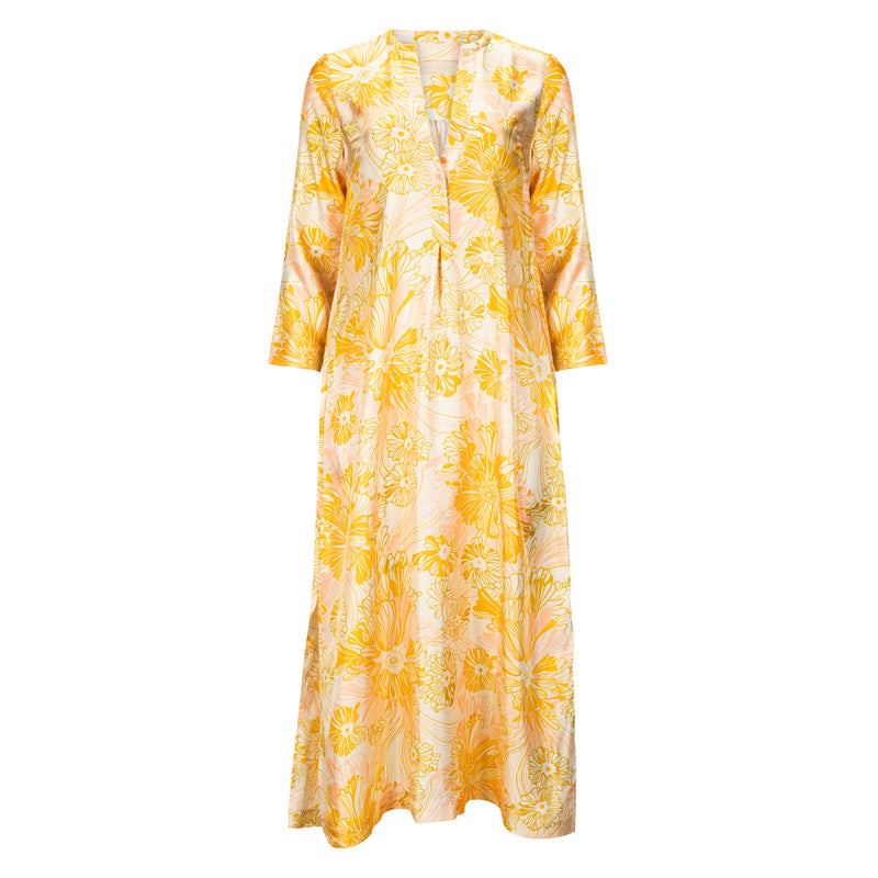 Momoni Silk Maxi Dress Timeless Martha's Vineyard