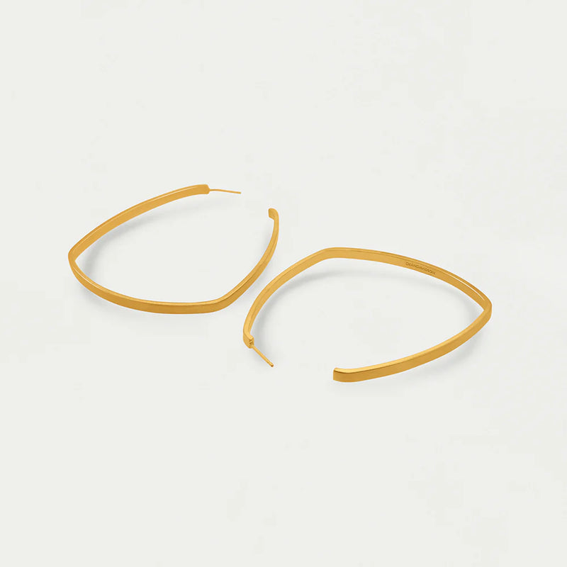 Dean Davidson Large Square Hoop Timeless Martha's Vineyard